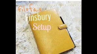 Filofax Finsbury Setup