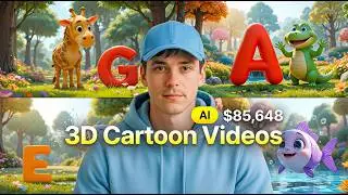 How To Create Viral Kids Cartoon Videos Using AI | Full Process