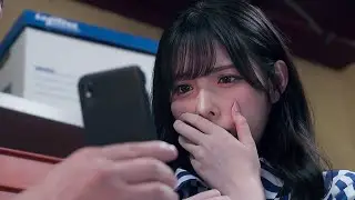 같이 일하는 아저씨로부터 협박을 받는 여자