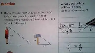 Math with Marilyn- Similar Triangles