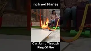 Inclined Plane Used For Car Jump Stunt - The Science Girl