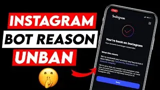 How To Recover Creating Bot Reason Ban Instagram Account