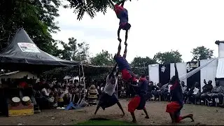 Acrobatic dance display by Ziope Cultural Troupe on display in Maf-K | Rest Well "Taasi"