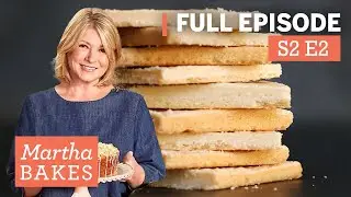 Martha Stewart Makes Shortbread Cookies 3 Ways | Martha Bakes S2E2 