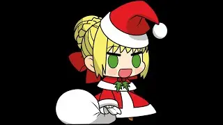 Dibujando a/Drawing to:  Nero Claudius (Santa Version Pandoru Pandoru)