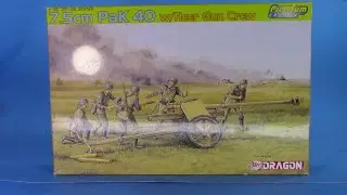 Dragon 75mm Pak40 w Crew Post Build Review