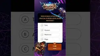 Which role is the most crucial in high-level MLBB matches? - MLBB 🤔💭
