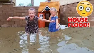 SCARY HOUSE FLOOD! 😱