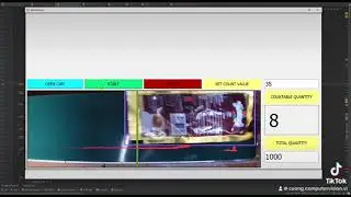 Count object run on Conveyor - Arduino - Opencv python