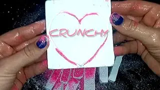 FRESH CRISPY CHALK🤍            CRISPY STICKS CHALK🤌🏻CRUSHING🤍FRESH /POWDERY CHALK/squeeze  powder