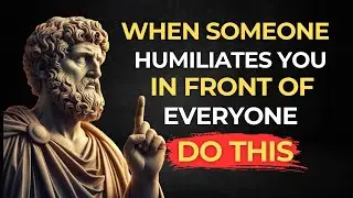 DO THIS and People  will RESPECT you immediately: COMMAND RESPECT | Stoic Philosophy #stoicism