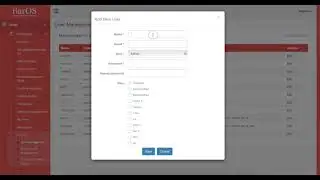 Settings: User Management (Basic User)