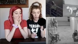 CREEPIEST SECURITY CAMERA FOOTAGE *REACTION*