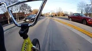 RIDING MY NEW BMX BIKE!