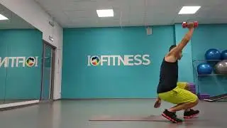 Подъем в стойку с утяжелением из положения лежа