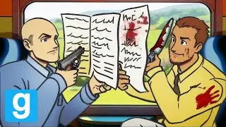 МАНЬЯК НА ПОЕЗДЕ в GMOD (homicide)
