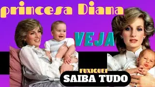 Essas Fotos deixam claro -todo o amor que a princesa Diana- deu aos príncipes William e Harry.