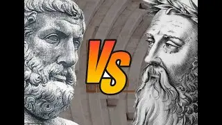 HERACLITO vs PARMENIDES