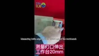 Auto precision knife sharpening machine setting and operation guide