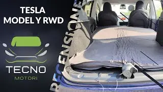 Abbiamo CAMPERIZZATO una TESLA! Recensione MODEL Y RWD e MATERASSO UFFICIALE