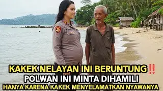 KISAH NYATA VIRAL‼️ Polwan Ini Hamil Oleh Kakek Miskin Saat Tersesat di Pulau Terpencil