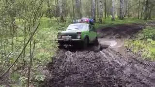 2 нивы на жестоком бездорожье