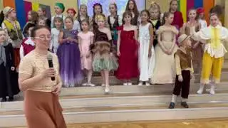 Поздравление после спектакля "Красавица и Чудовище" 19.04.2024