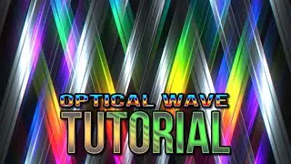 Optical Wave Warp Animation  | After Effects Tutorial Background #366