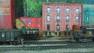 Model Train Layout Early Diesels on the N&W
