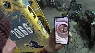 Регулировка тепловых зазоров клапанов двигателя yanmar 4tnv98 Мини погрузчик Mustang 2066