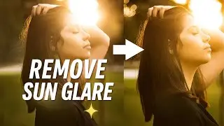 Magically Remove Sun Glare or Lens Flare in Photoshop! psdguide