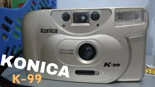 REVIEW + TUTORIAL CARA MENGGUNAKAN  KAMERA ANALOG/FILM CAMERA | KONICA K-99 | Point & Shoot | PEMULA