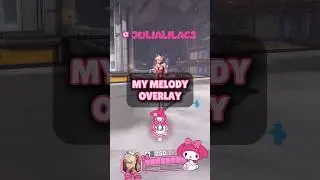 ETSY IN BIO 🩷 | Cute My Melody Overwatch Overlay! 