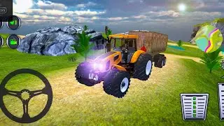 Tractor trolley Off -road driving #shorts