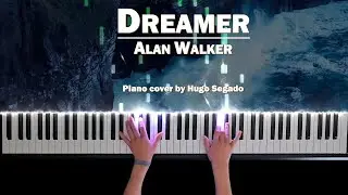 Alan Walker - Dreamer | Tutorial piano cover by Hugo Segado