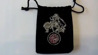 Круглый кулон. Игра престолов Вдохновленный Дом Таргариен