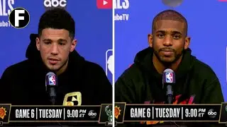 Chris Paul and Booker state of mind for Game 6 Pregame Interview
