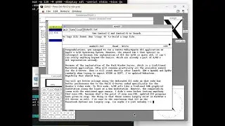 MacX On Apple's A/UX (QEMU)