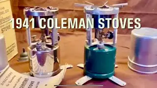 Coleman WWII Vintage Military Camp Stove #colemanstove #ww2