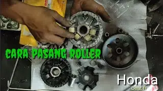 cara pasang roller di motor matic