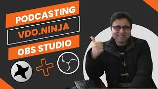 Record a Podcast for Free with VDO.Ninja and OBS Studio | Alternative to Riverside.fm & StreamYard