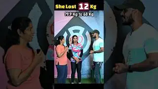 She Lost 🔥12 Kg | Weight Loss Challenge| RD Fitness Unlimited