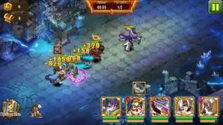 Magic Rush: Crystal Dungeon. 141 layer.