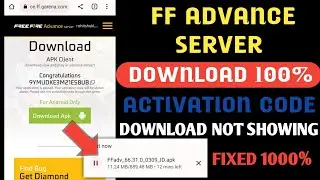 ff advance server download | there was problem parsing the package | advance server install problem