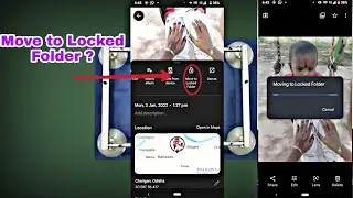 how to Move to Locked Folder ! MI A3 mobile! Google photos Locked Folder ! private all mobile !