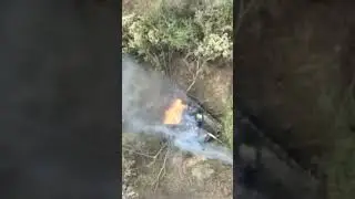 укроповский танк поджарили