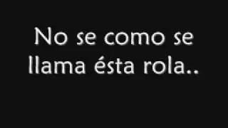 no se como se llama