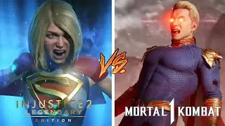 Supergirl (Injustice 2) VS Homelander (Mortal Kombat 1) | Fatal Blow Edition