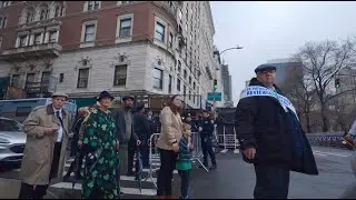 Monday, March 17th 2025. St Patricks Day. 5th ave Pre Parade.