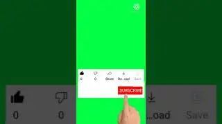 subscribe green screen video | subscribe button animation